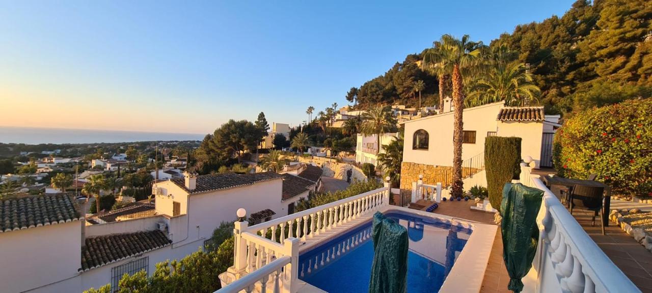 Casa Moya Moraira - Seaview Villa Teulada Exteriör bild