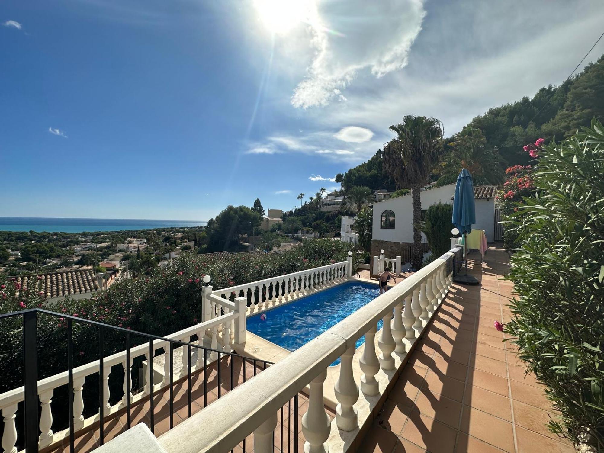 Casa Moya Moraira - Seaview Villa Teulada Exteriör bild