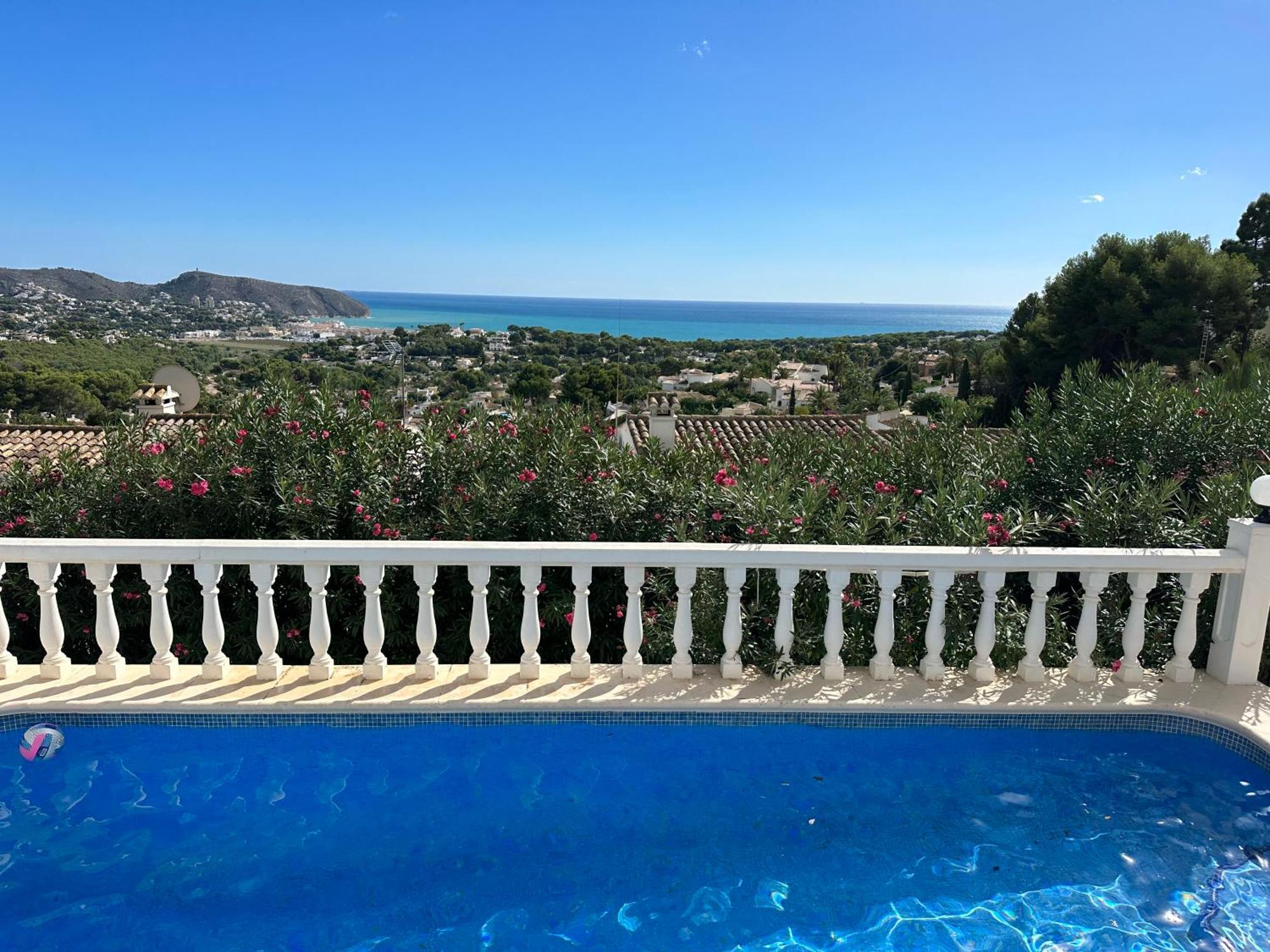 Casa Moya Moraira - Seaview Villa Teulada Exteriör bild